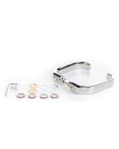 Handle set 77-ser w/spindle PolChrome 7363 DT32-50mm