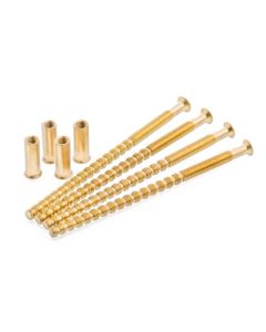 Screw kit 77-series & cover plates DT=51-88 Brass